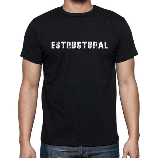 Estructural Mens Short Sleeve Round Neck T-Shirt - Casual