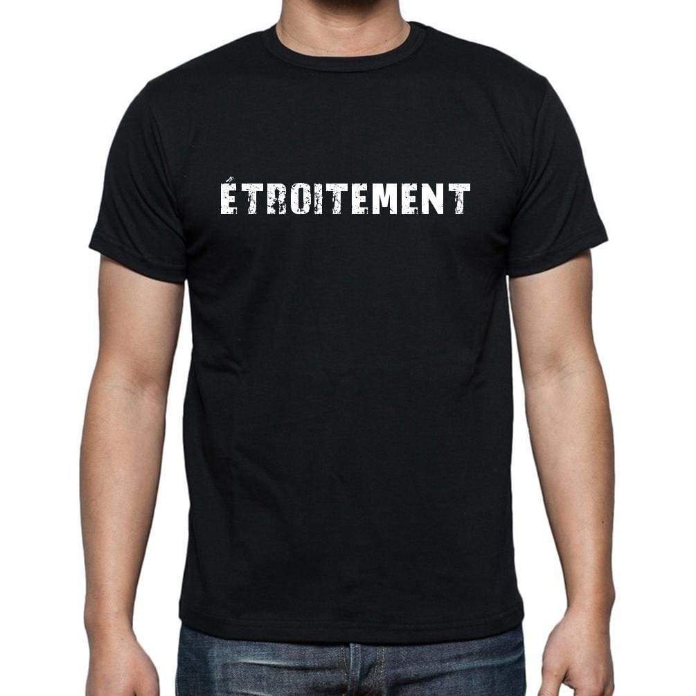 Étroitement French Dictionary Mens Short Sleeve Round Neck T-Shirt 00009 - Casual