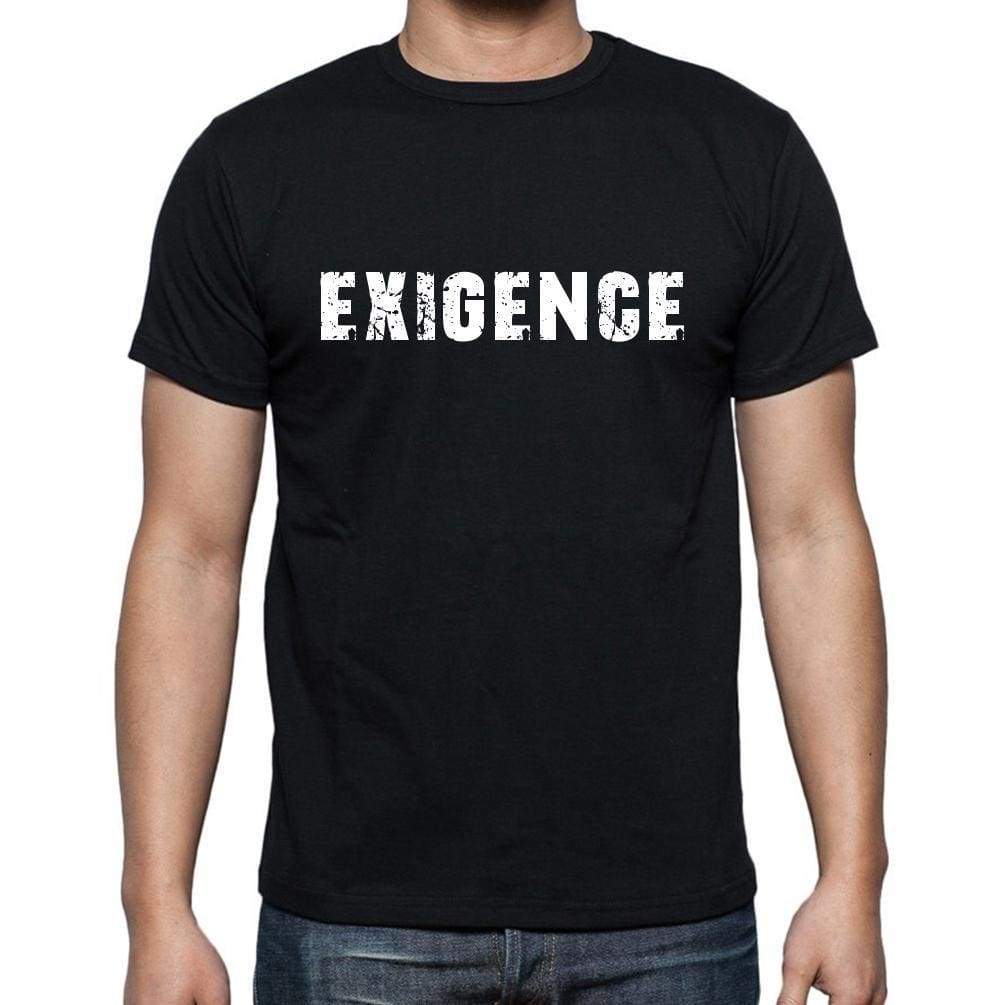 Exigence French Dictionary Mens Short Sleeve Round Neck T-Shirt 00009 - Casual