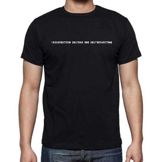 Facharbeiterin Obstbau Und Obstverwertung Mens Short Sleeve Round Neck T-Shirt 00022 - Casual
