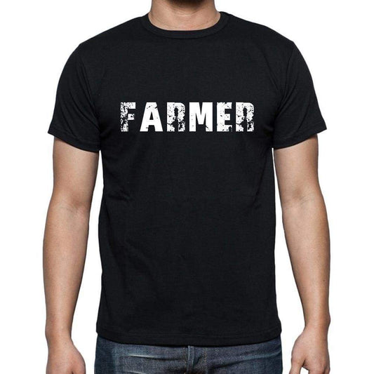 Farmer Mens Short Sleeve Round Neck T-Shirt - Casual