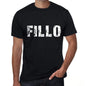 Fillo Mens Retro T Shirt Black Birthday Gift 00553 - Black / Xs - Casual