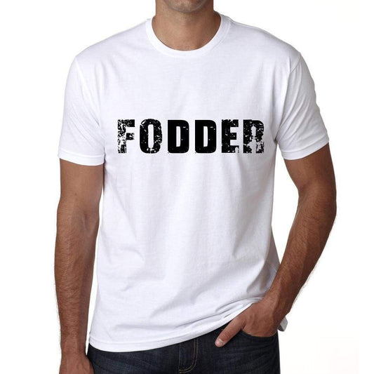 Fodder Mens T Shirt White Birthday Gift 00552 - White / Xs - Casual