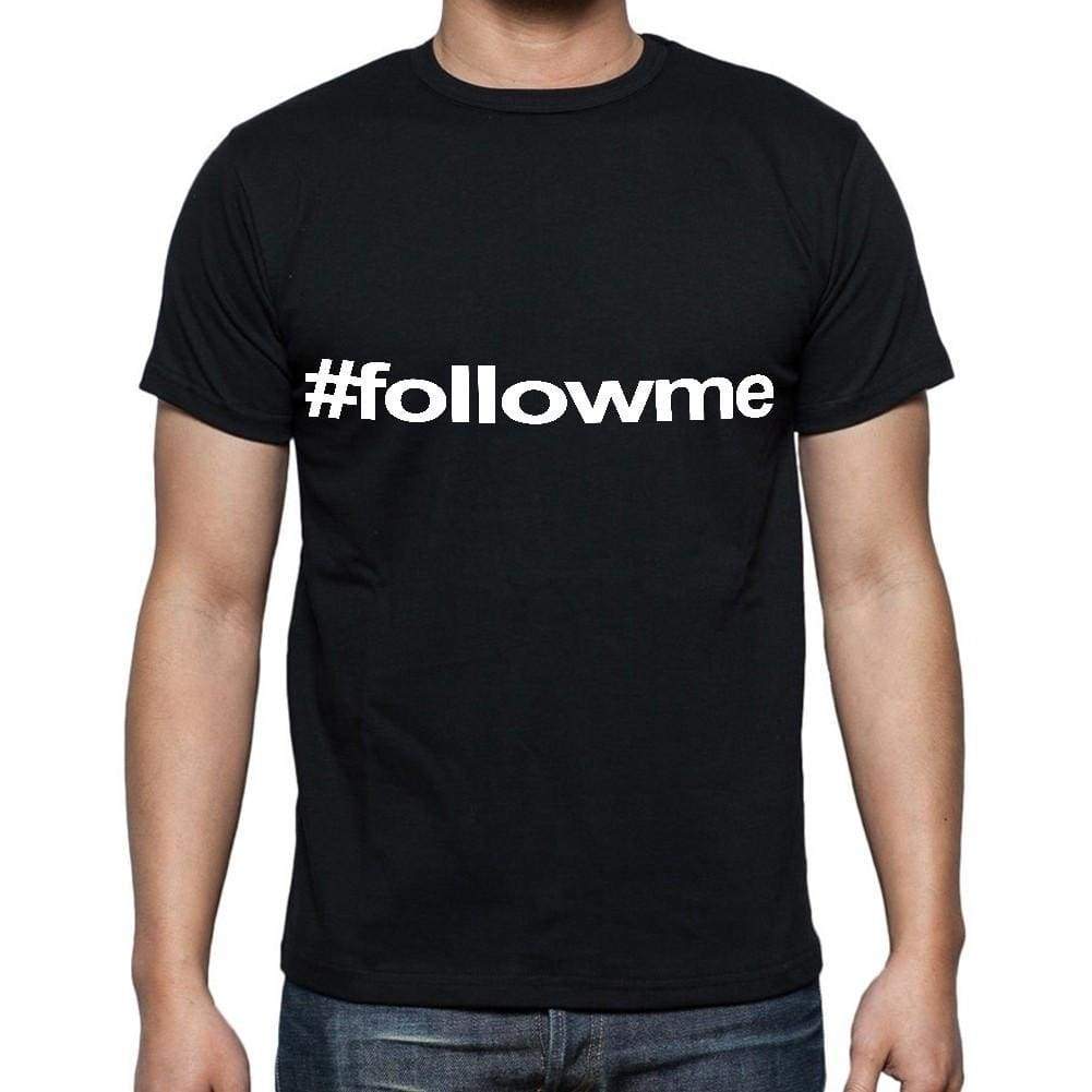 Followme Mens Short Sleeve Round Neck T-Shirt Black T-Shirt En