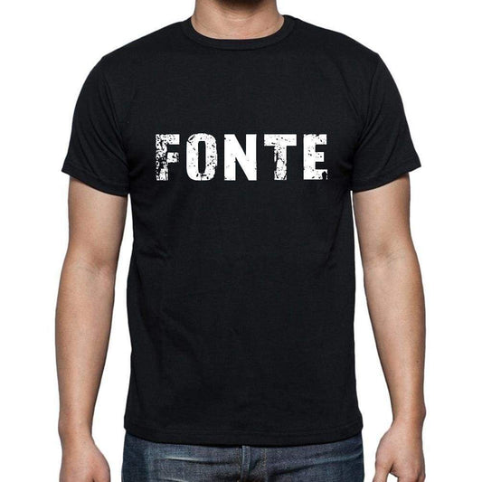 Fonte Mens Short Sleeve Round Neck T-Shirt 00017 - Casual