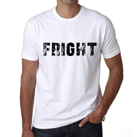 Fright Mens T Shirt White Birthday Gift 00552 - White / Xs - Casual