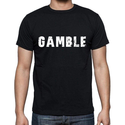 Gamble Mens Short Sleeve Round Neck T-Shirt 00004 - Casual
