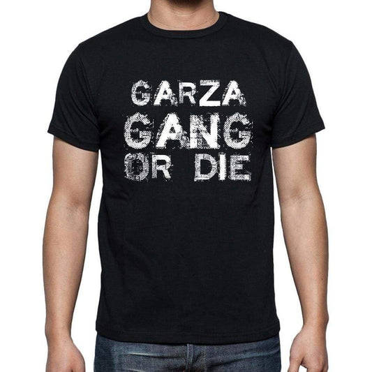 Garza Family Gang Tshirt Mens Tshirt Black Tshirt Gift T-Shirt 00033 - Black / S - Casual