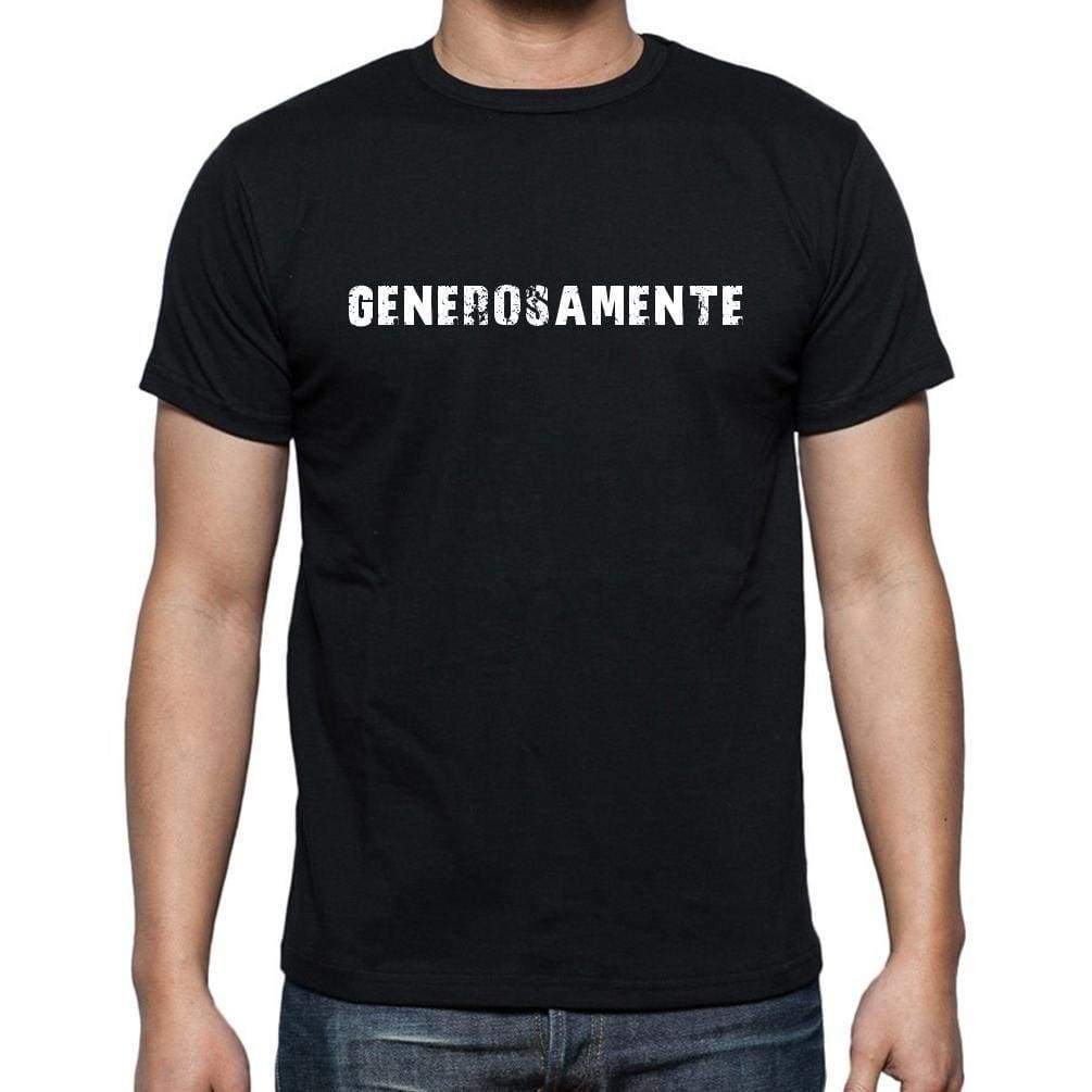 Generosamente Mens Short Sleeve Round Neck T-Shirt 00017 - Casual