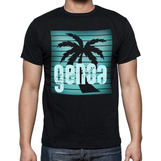 Genoa Beach Holidays In Genoa Beach T Shirts Mens Short Sleeve Round Neck T-Shirt 00028 - T-Shirt