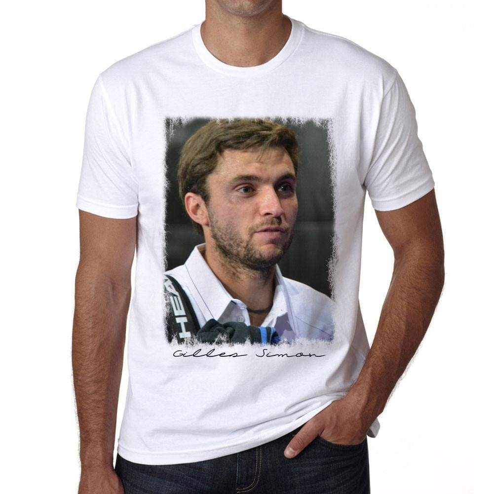 Gilles Simon 4 T-Shirt For Men T Shirt Gift - T-Shirt