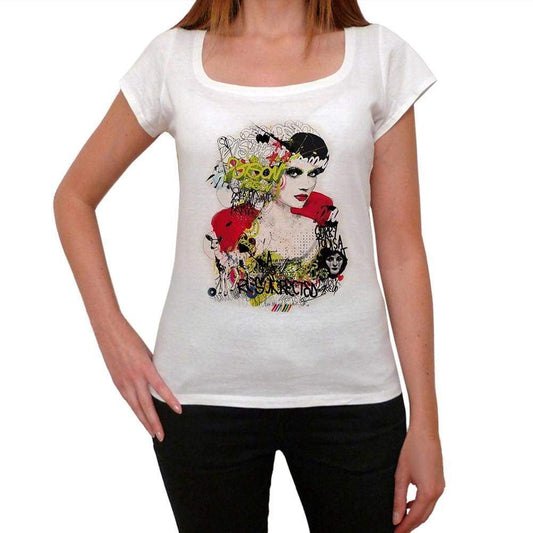 Graphiti Woman Vintage Womens T-Shirt