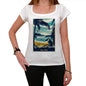 Greystones South Pura Vida Beach Name White Womens Short Sleeve Round Neck T-Shirt 00297 - White / Xs - Casual