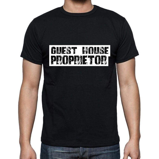 Guest House Proprietor T Shirt Mens T-Shirt Occupation S Size Black Cotton - T-Shirt