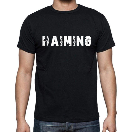 Haiming Mens Short Sleeve Round Neck T-Shirt 00003 - Casual
