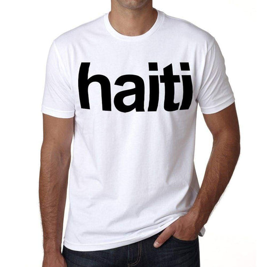 Haiti Mens Short Sleeve Round Neck T-Shirt 00067