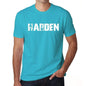 Harden Mens Short Sleeve Round Neck T-Shirt - Blue / S - Casual