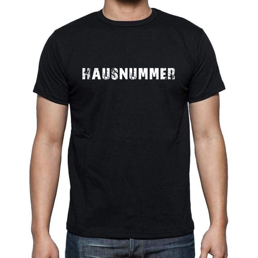 Hausnummer Mens Short Sleeve Round Neck T-Shirt - Casual