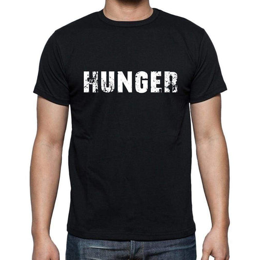 Hunger Mens Short Sleeve Round Neck T-Shirt - Casual