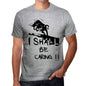 I Shall Be Caring Grey Mens Short Sleeve Round Neck T-Shirt Gift T-Shirt 00370 - Grey / S - Casual