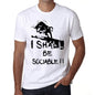 I Shall Be Sociable White Mens Short Sleeve Round Neck T-Shirt Gift T-Shirt 00369 - White / Xs - Casual
