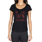 Im Like 100% Valuable Black Womens Short Sleeve Round Neck T-Shirt Gift T-Shirt 00329 - Black / Xs - Casual