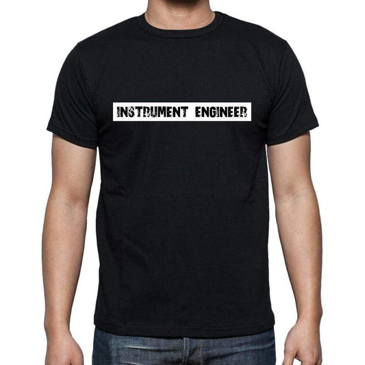 Instrument Engineer T Shirt Mens T-Shirt Occupation S Size Black Cotton - T-Shirt