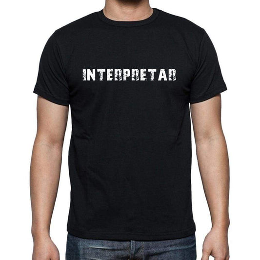 Interpretar Mens Short Sleeve Round Neck T-Shirt - Casual