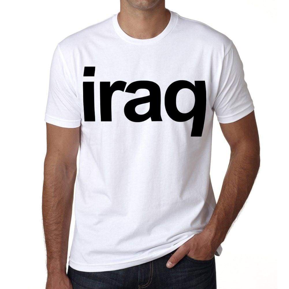 Iraq Mens Short Sleeve Round Neck T-Shirt 00067