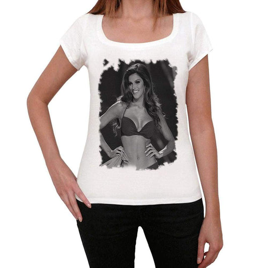 Iris Mittenaere B Womens T-Shirt White Birthday Gift 00514 - White / Xs - Casual
