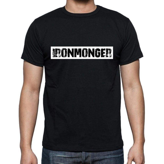 Ironmonger T Shirt Mens T-Shirt Occupation S Size Black Cotton - T-Shirt