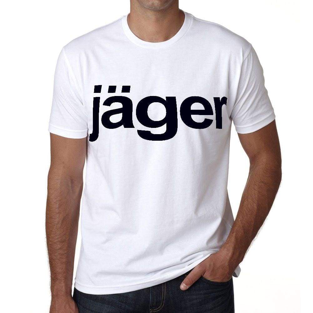 Jäger Mens Short Sleeve Round Neck T-Shirt 00052