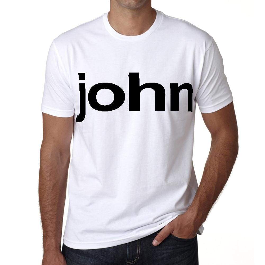 John Tshirt Mens Short Sleeve Round Neck T-Shirt 00050