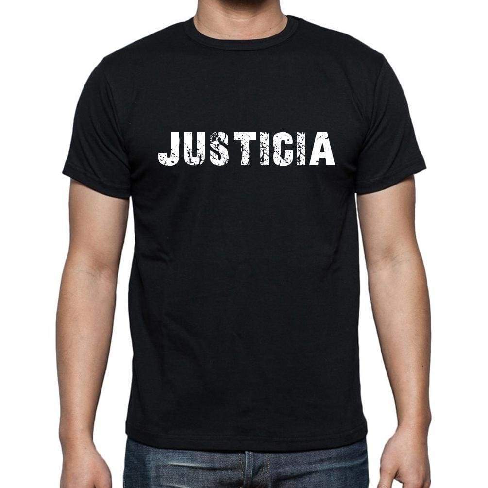 Justicia Mens Short Sleeve Round Neck T-Shirt - Casual