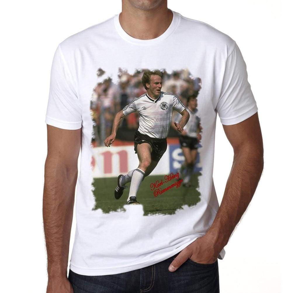 Karl-Heinz Rummenigge T-Shirt For Mens Short Sleeve Cotton Tshirt Men T Shirt 00034 - T-Shirt