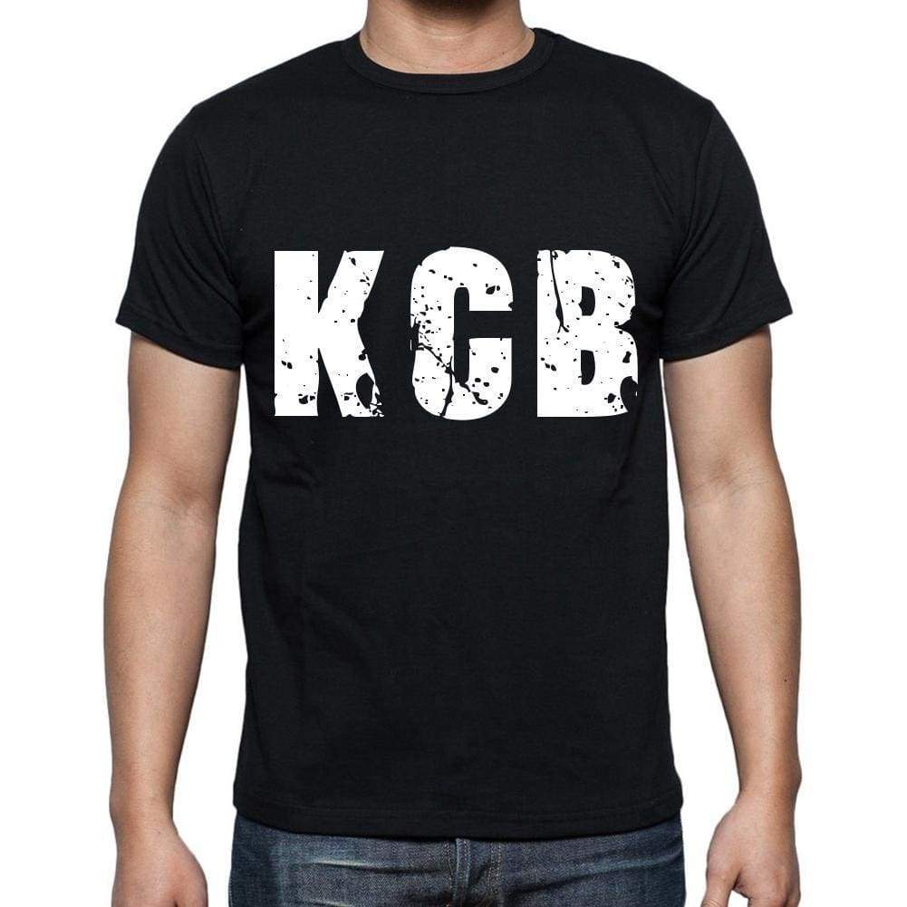 Kcb Men T Shirts Short Sleeve T Shirts Men Tee Shirts For Men Cotton Black 3 Letters - Casual