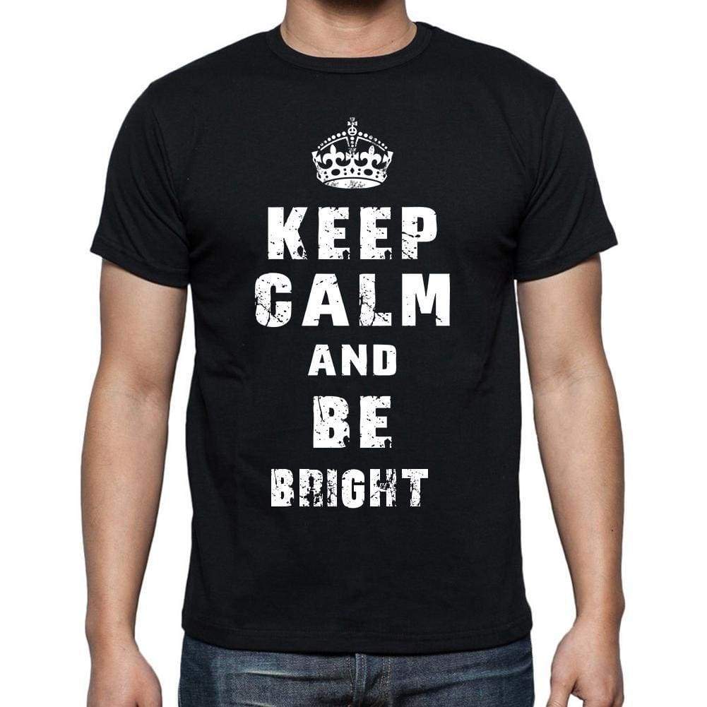 Keep Calm T-Shirt Bright Mens Short Sleeve Round Neck T-Shirt - Casual