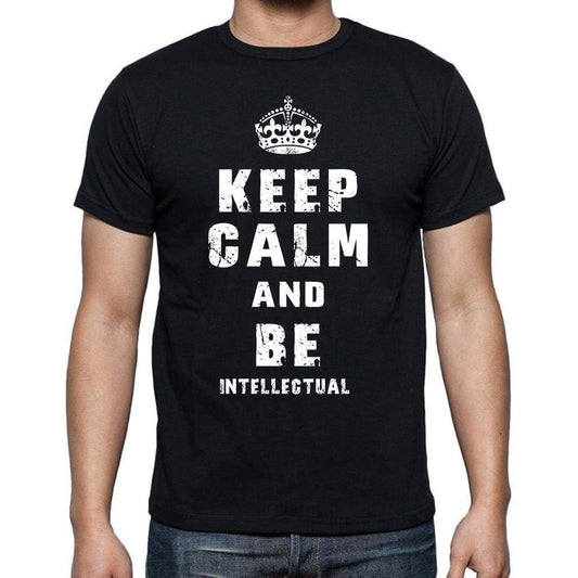Keep Calm T-Shirt Intellectual Mens Short Sleeve Round Neck T-Shirt - Casual