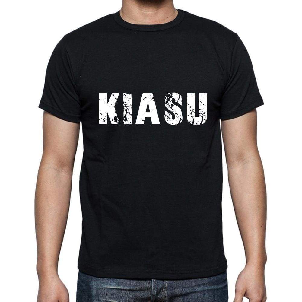 kiasu <span>Men's</span> <span>Short Sleeve</span> <span>Round Neck</span> T-shirt , 5 letters Black , word 00006 - ULTRABASIC