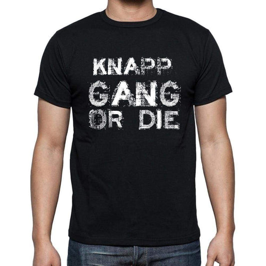 Knapp Family Gang Tshirt Mens Tshirt Black Tshirt Gift T-Shirt 00033 - Black / S - Casual