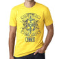 Letting Dreams Sail Since 1961 Mens T-Shirt Yellow Birthday Gift 00405 - Yellow / Xs - Casual