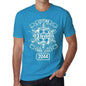 Letting Dreams Sail Since 2044 Mens T-Shirt Blue Birthday Gift 00404 - Blue / Xs - Casual