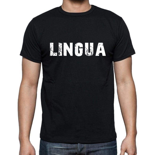 Lingua Mens Short Sleeve Round Neck T-Shirt 00017 - Casual