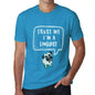 Linguist Trust Me Im A Linguist Mens T Shirt Blue Birthday Gift 00530 - Blue / Xs - Casual