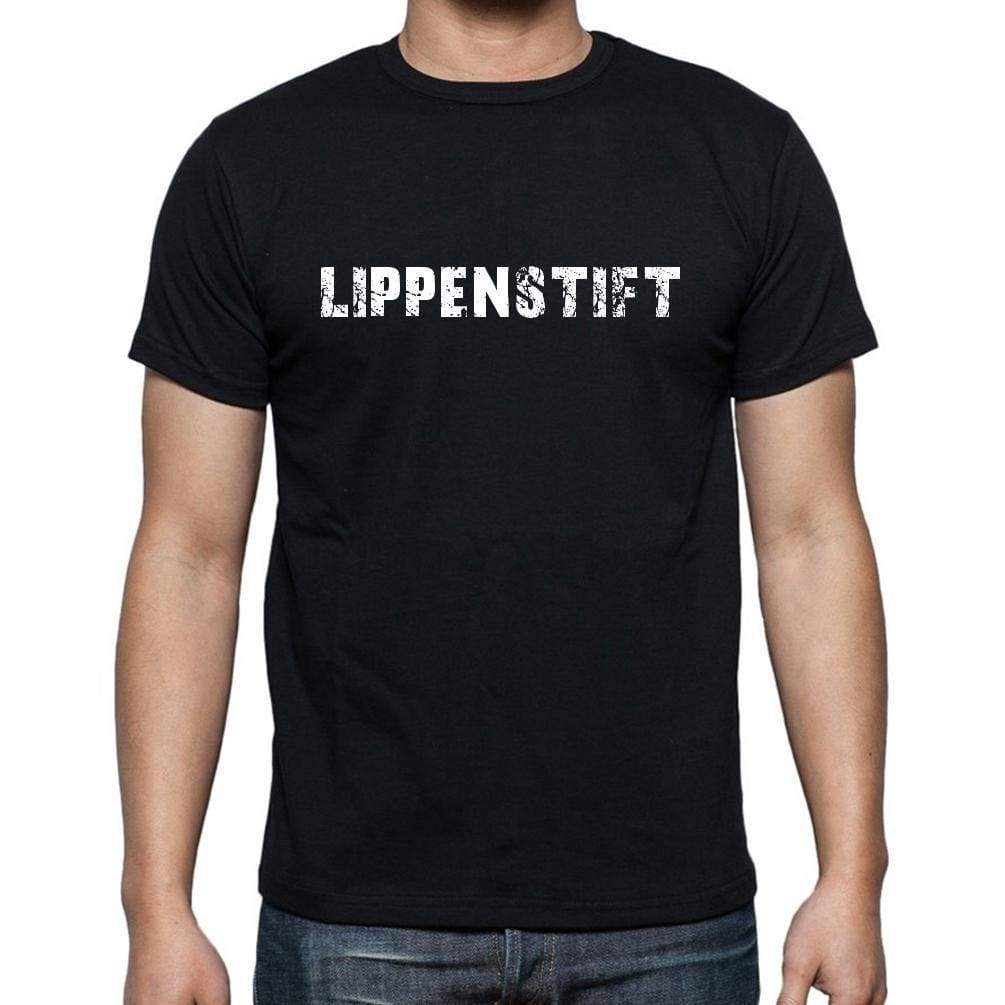 Lippenstift Mens Short Sleeve Round Neck T-Shirt - Casual