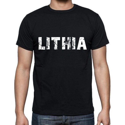Lithia Mens Short Sleeve Round Neck T-Shirt 00004 - Casual