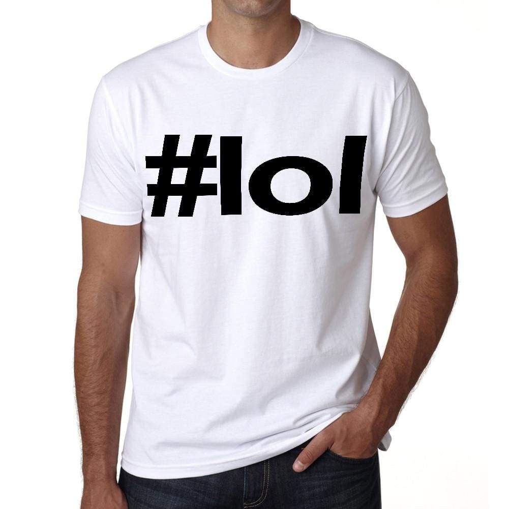 Lol Hashtag Mens Short Sleeve Round Neck T-Shirt 00076