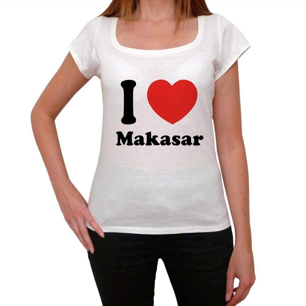 Makasar T Shirt Woman Traveling In Visit Makasar Womens Short Sleeve Round Neck T-Shirt 00031 - T-Shirt