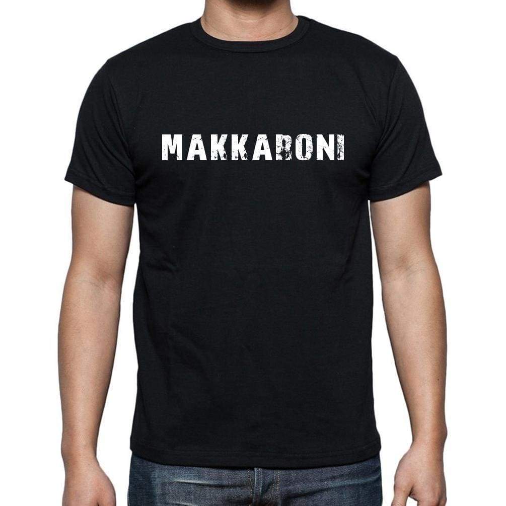Makkaroni Mens Short Sleeve Round Neck T-Shirt - Casual