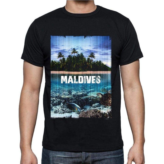 Maldives 1 Mens T-Shirt One In The City 00192